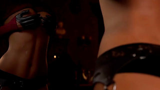 Ada Checks Out Her Petite Asian Tits in Front of a Mirror