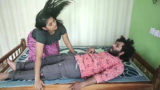 Vaishnavy Dominating Sharun Raj Hot Romance in Hotel Room, Mallu Couple Hot Romance, Girl Domination Romance, Romantic Couple