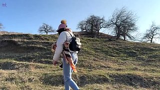 Laura Quest 24 Hour Sex Adventure - Outdoor Public Fucking & Blowjob in Car