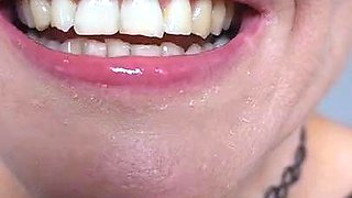 Twisted Flicker - Long Tongue Fetish Close Up Tongue Tricks