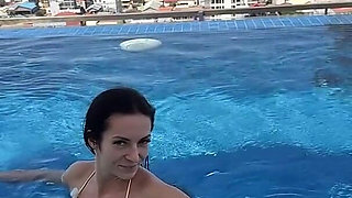 Bikini Tease, Tits Cleavage, Feet, Tits Flash