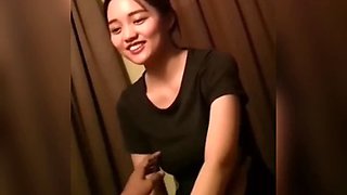 Handjob service in Chinese private place