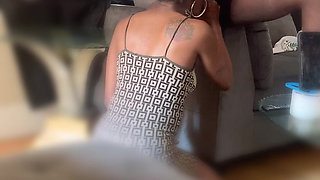 Pretty Pregnant Chick Sucked My Dick While Her Boyfriend Waited on Her