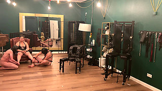 Fetish Lofts with My 2 Slaves Part 4-4