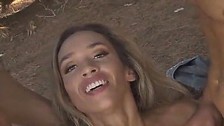 Brianna and Marco Banderas Fuck on the Beach in Full View of Many Onlookers, Letting Several of Them Join in