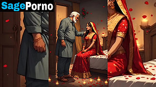 Suhagraat me sasur ne apni desi bahu ki chudai ki