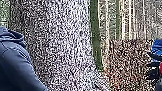 In the Forest the Loser Gets the Cock