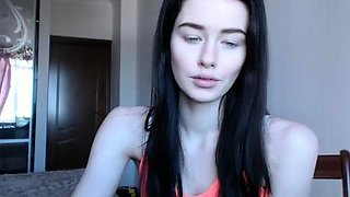 Hottest brunette solo webcam masturbation 2