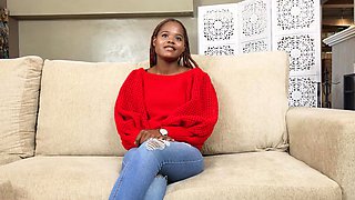 Shy African Teen s Virgin Hole Stretched Wide By BWC