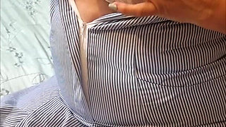 Naughty Nurse Julie - Bra Reveal & Teasing Huge Tits