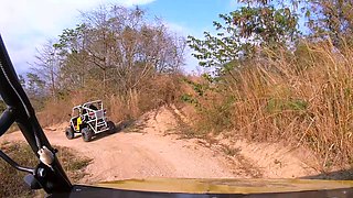 Off roading and Thai GF anal sex at home