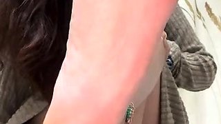 Naughty amateur teen has a voyeur fetish