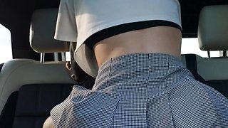 Railey Diesel BG Riding Creampie On Car Backseat Onlyfans