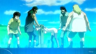 Hentai chick enjoys anal sex at the gym