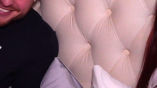 She Ate the Cum From the Condom! My Friend Is Cookqueen, so Her Fiance Fucked Me Hard and We Filmed It