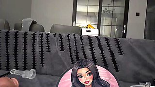 Super-steamy Chinese Stunner in Lacy Set OneTake Solo Taunt