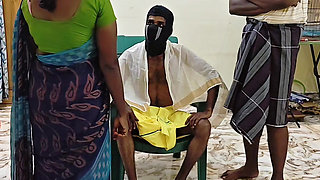 Nattamai and His Assistant Fucks the Innocent Housewife