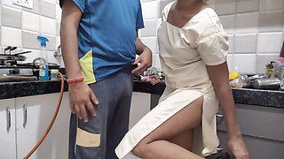 Desi girl got fucked by her stepbrother before going to college