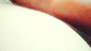 Dominican Amateur Couple - She Blows Him & Jerks Him Off, BBW Action!