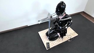 Orangeboys Bondage Studio Deep Throat Training For Latex Jk