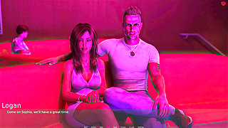 A Wife and Stepmother Real Fucking Orgy Party and Get Caught by Liam