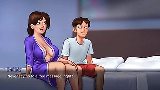 Korean Big Mom Hot Summer Saga - Animated Hentai Sex Story