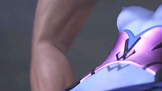 Widowmaker First Time Job as Secretary Fuck with Her Boss 3D Overwatch Porn