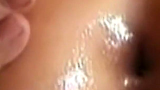 Emerging From Cave Big Natural Tits Dame Arrives with Her High Heels Into Threesome Heaven