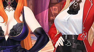 Wanderer: Broken Bed Gameplay Part 2 - Nighttime Blowjob by Isabella