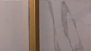 Secretary Foot Jerking - Wet Milking Nylon Feet of Smoking Blonde Office Girl!