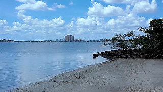 Sucking & Fucking My Jetski Instructor's Dick on the Beach