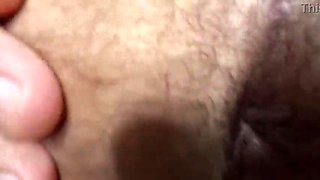 Hair removal on hubby's booty: the bootie.