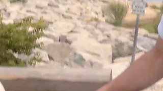 Inmature Mature: Nuria Does All the Housework and Goes to the Beach to Hunt for Tourists to Fuck Them
