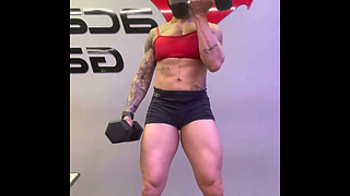 Worked pretty hard on this shredded body