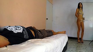 Skinny Tall ALICIA TRECE Analled And Cummed In Mouth On