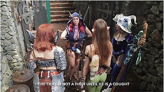 Arina Fox, Diana Rider And Diana Fox - D&d Porn Adventure Il- Rain Of Gold Octokuro