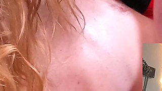 Quadruple Squirt in the Slave Face! with Breathplay!