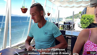 Swingers Couples Meet for a Wife Swap and Have Passionate Sex on the Same Couch