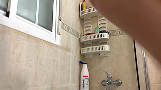 Sensual Shower Time While I Wash My Naked Body