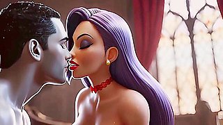 Perfect Body Babe Begs For Massive Cocks To Stretch Every Tight Hole Wide Open With Car Toon