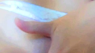Masturbation close up Tamara big clit