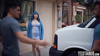 Extreme tits German mom fucks a stranger