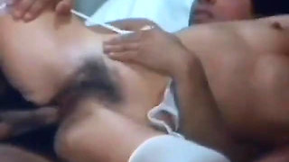 Lovely nurse is riding her patient's big cock