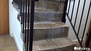 Auntie Trisha - British Milf Solo Stair Play