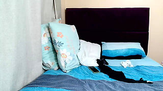 Ebony SSBBW Striptease