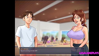 Wild doll wants to be destroyed by a huge cock in summertime saga