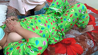 Step mom was upset, step son found out - Indian step mom and Step son share single bed