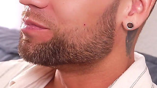 Two Guys Double Team the Hot MILF to Calm Her Down - the Girlfriend Auditions
