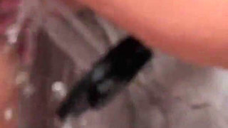 Auntjudys - Petite Blonde MILF Foxy Masturbates in the Shower