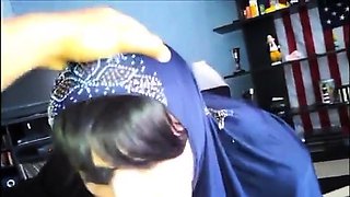 Arab Amateur Carole75 Gives a Blowjob in a Veil